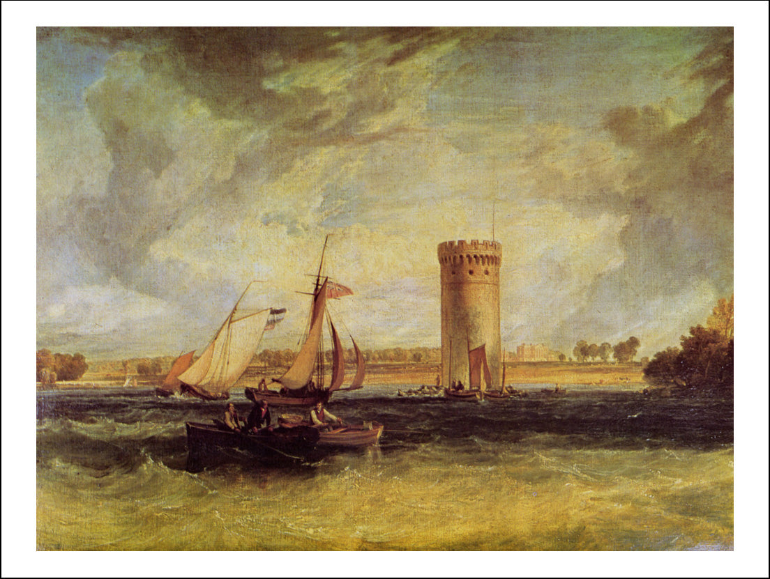 wmt0098 by John Mallord William Turner RA, 12x8"(A4) Poster
