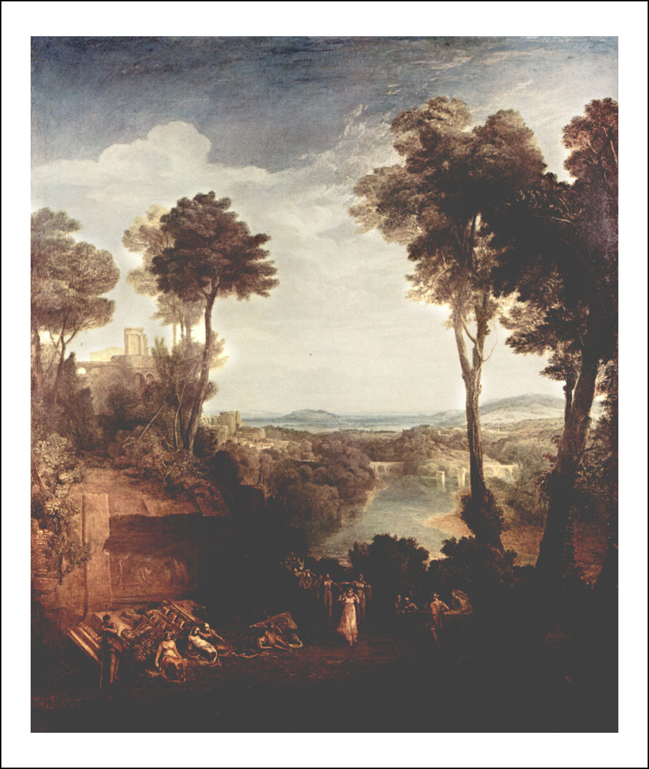 wmt0114 by John Mallord William Turner RA, 12x8"(A4) Poster