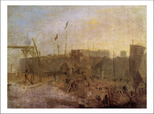 wmt0174 by John Mallord William Turner RA, 12x8"(A4) Poster