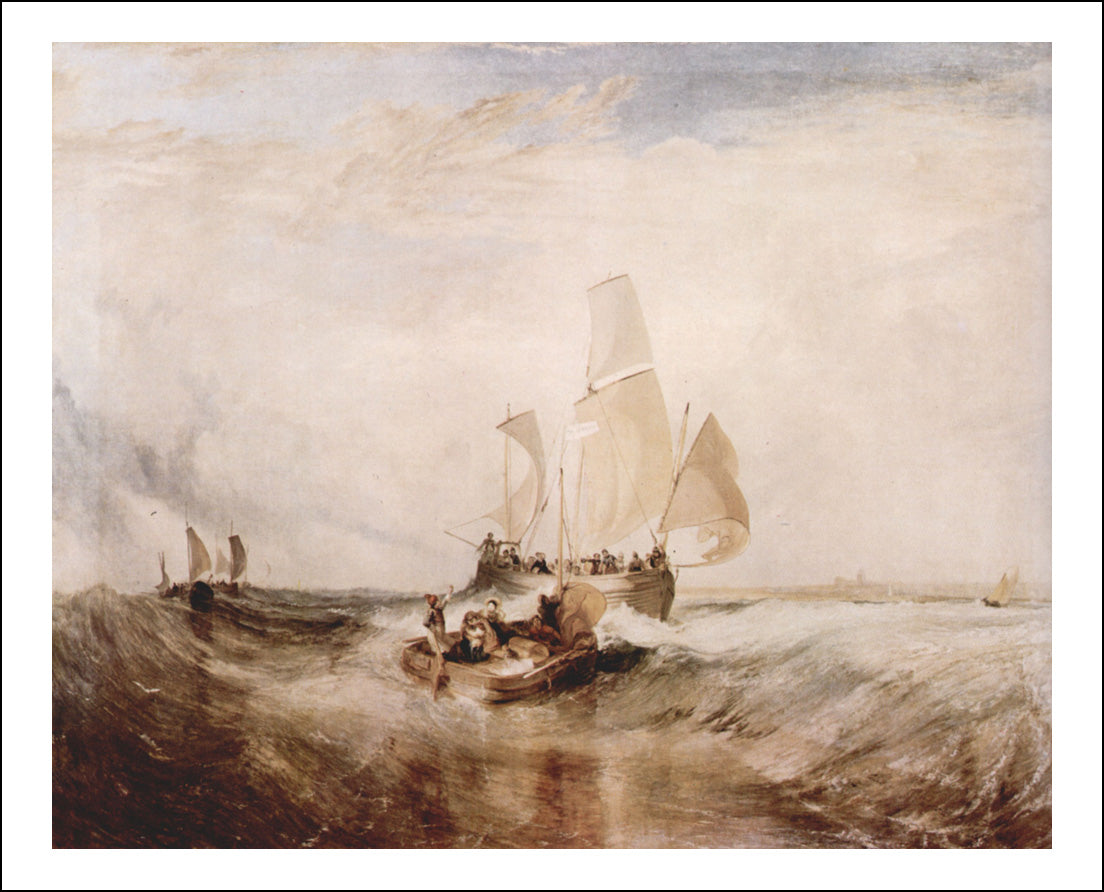 wmt0236 by John Mallord William Turner RA, 12x8"(A4) Poster