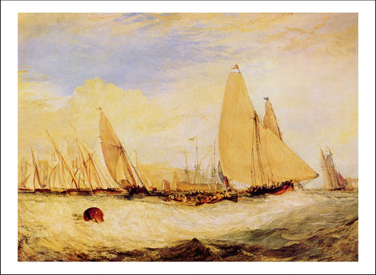 wmt0242 by John Mallord William Turner RA, 12x8"(A4) Poster