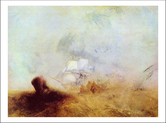 wmt0415 by John Mallord William Turner RA, 12x8"(A4) Poster