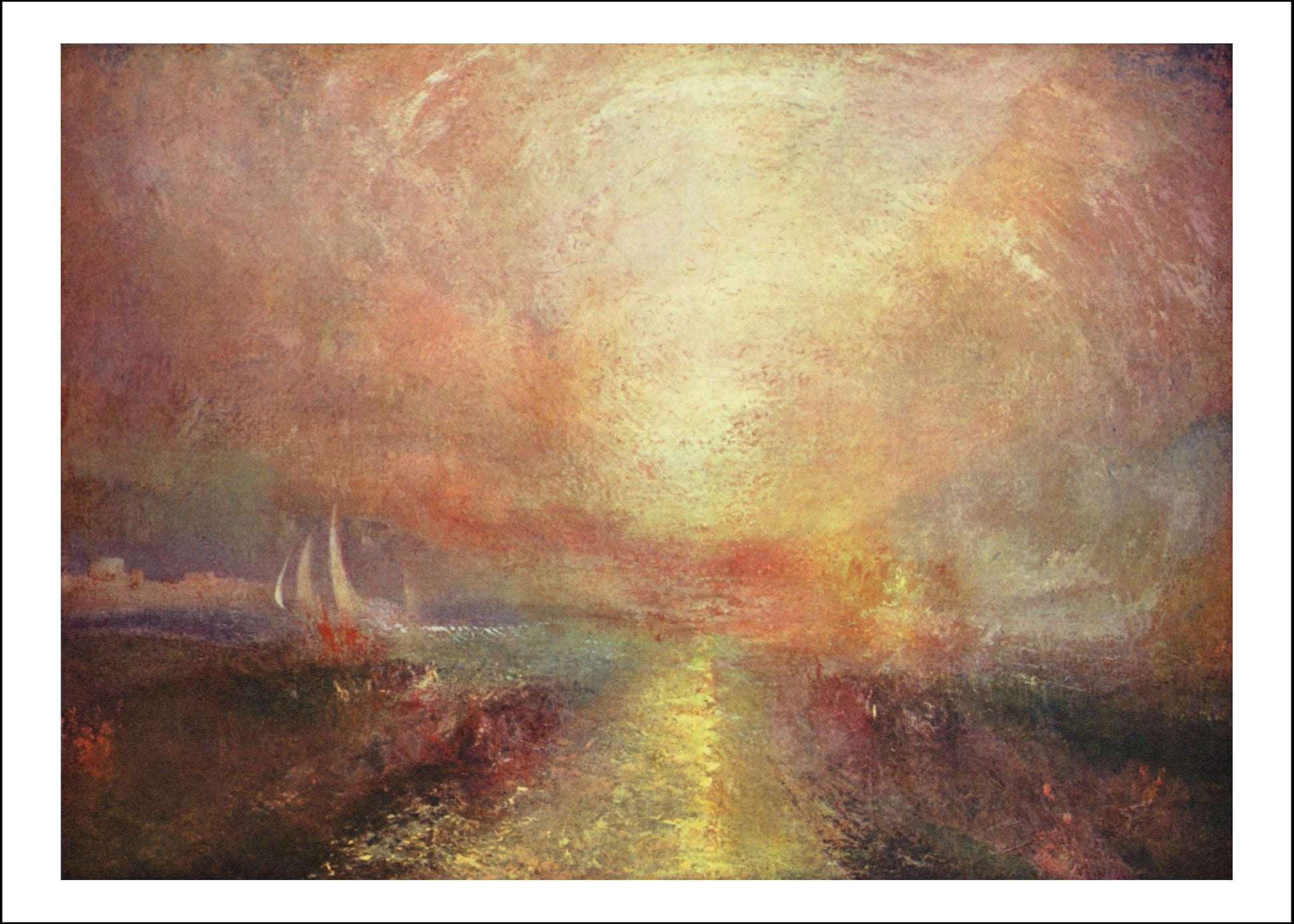 wmt0461 by John Mallord William Turner RA, 12x8"(A4) Poster