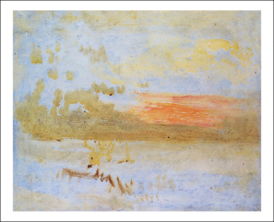 wmt0497 by John Mallord William Turner RA, 12x8"(A4) Poster