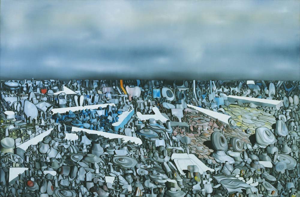 Yves Tanguy - Multiplication of the Arcs, vintage art, modern poster print
