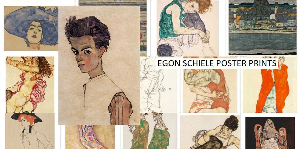 Egon Schiele Poster Prints - Period Prints