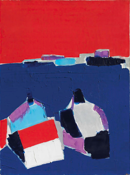 Marseille 1954, Abstract Landscape Seascape by Nicolas de Staël