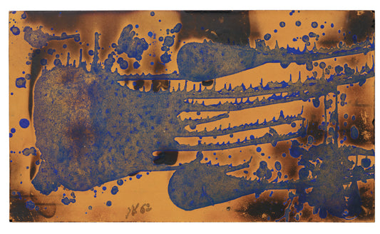 Peinture de Feu Couleur by Yves Klein, Poster print