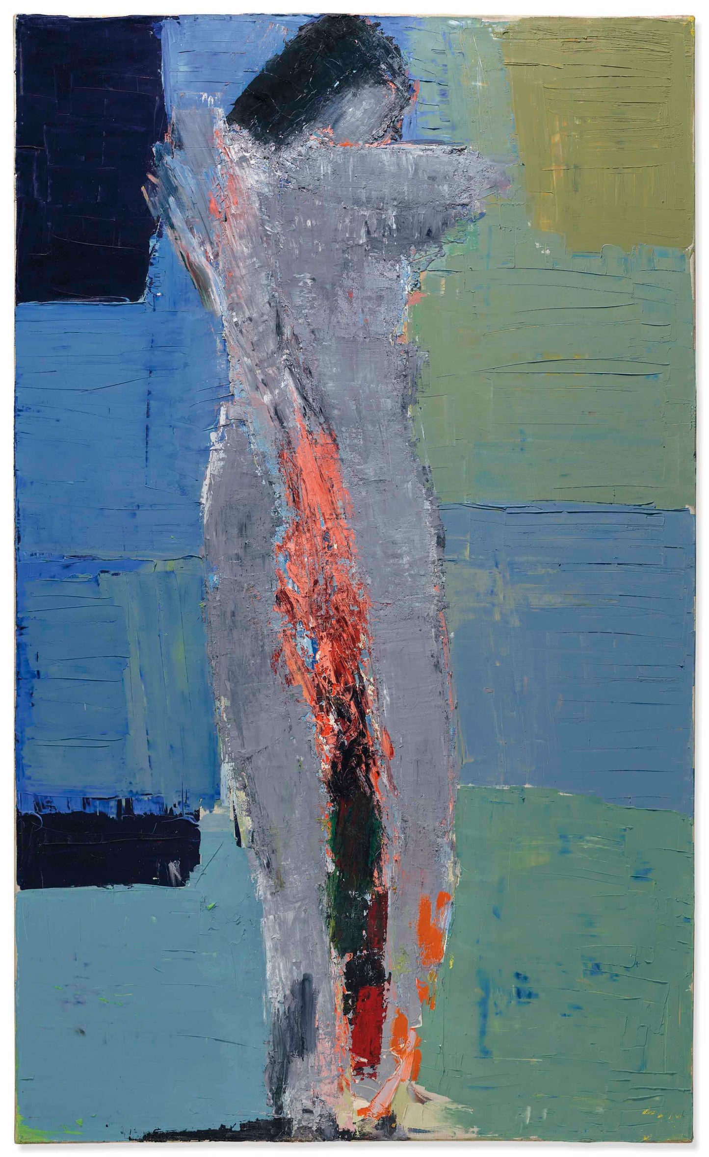 Nu Debout (Standing Nude Woman) 1953, Abstract Portrait  by Nicolas de Staël