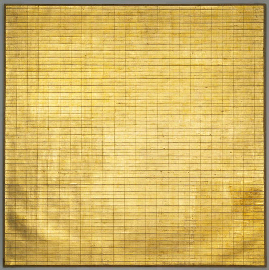 Agnes Martin - Friendship, modernist poster print A2 poster print