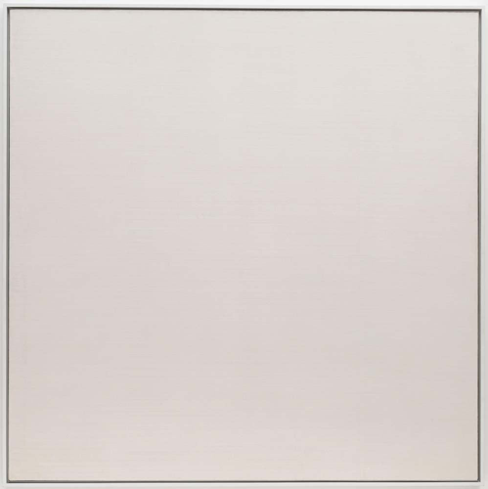 Agnes Martin - Red Bird, modernist poster print A2 poster print