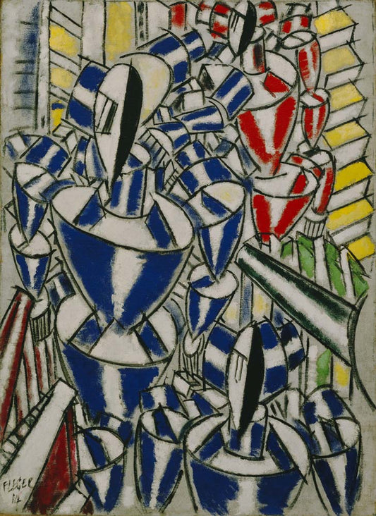 Fernand Léger - Exit the Ballets Russes, modernist poster print