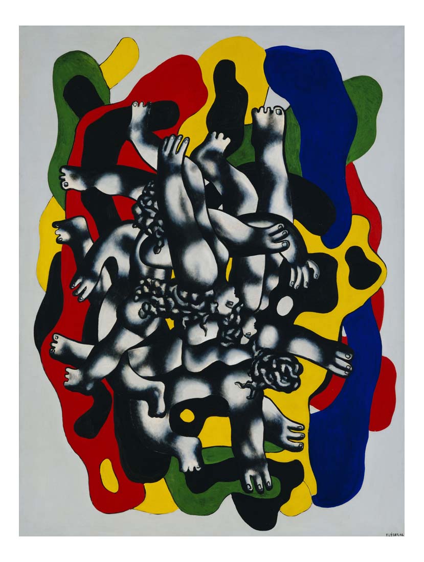 Fernand Léger - The Divers, modernist poster print
