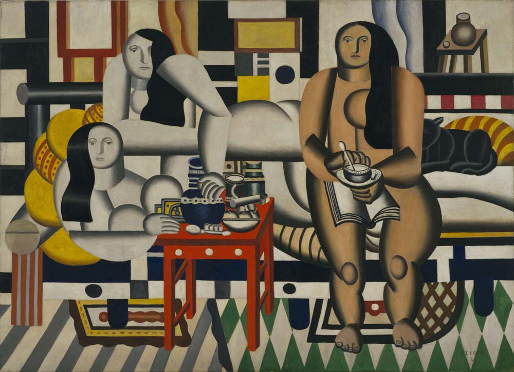 Fernand Léger - Three Women, modernist poster print