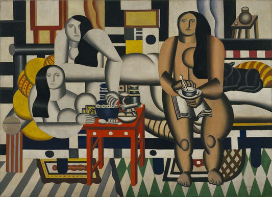 Fernand Léger - Three Women, modernist poster print