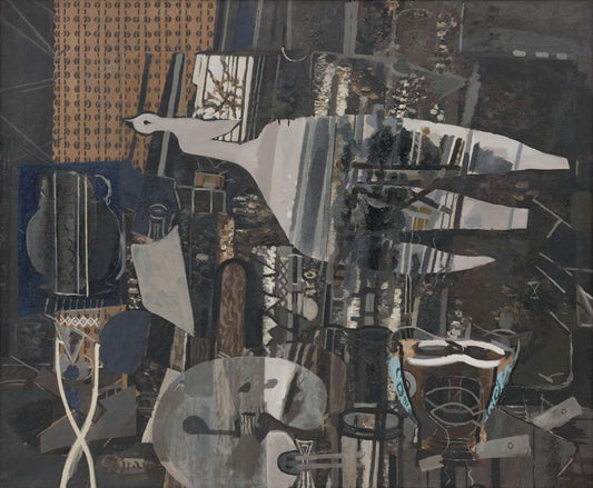 Georges Braque - Studio V, modernist poster print A2 poster print