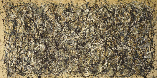 Jackson Pollock - One Number 31, 1950, modernist poster print A2 poster print