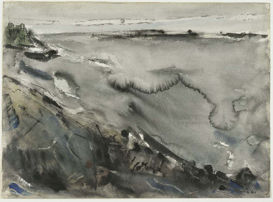 John Marin - Movement Sky and Grey Sea, modernist poster print A2 poster print