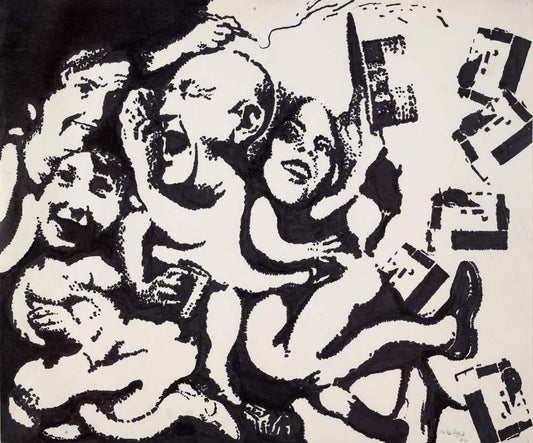 Jorge de la Vega - Documentary, modernist poster print A2 poster print