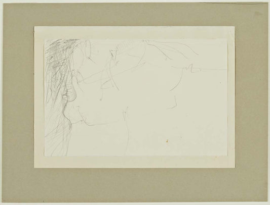 Joseph Beuys - Untitled, modernist poster print A2 poster print