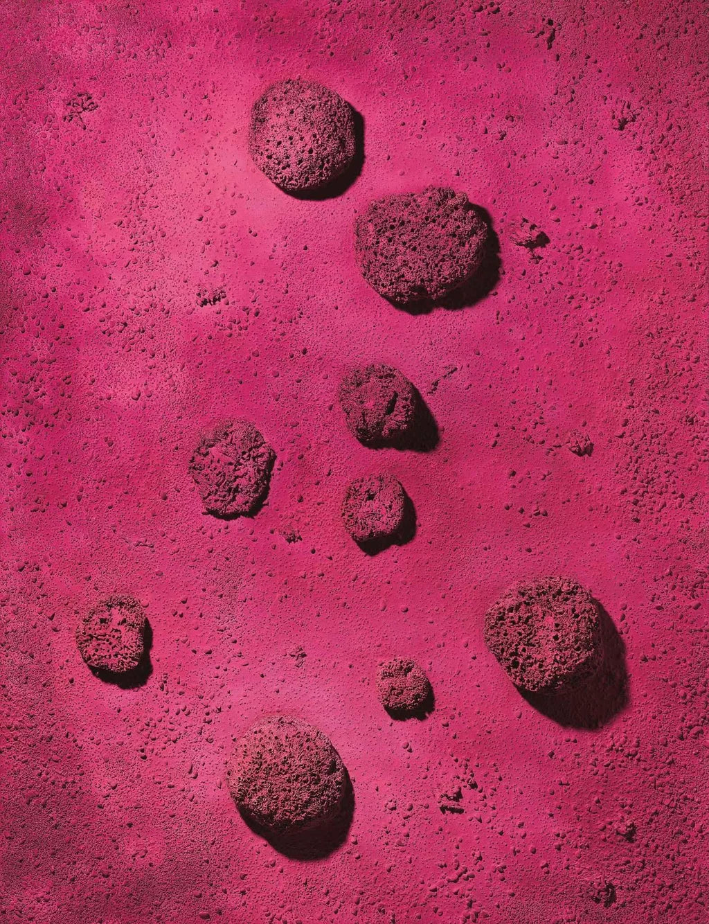 Le Rose du bleu (RE 22)  by Yves Klein, Poster print