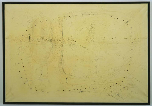 Lucio Fontana - Spatial Concept, modernist poster print A2 poster print