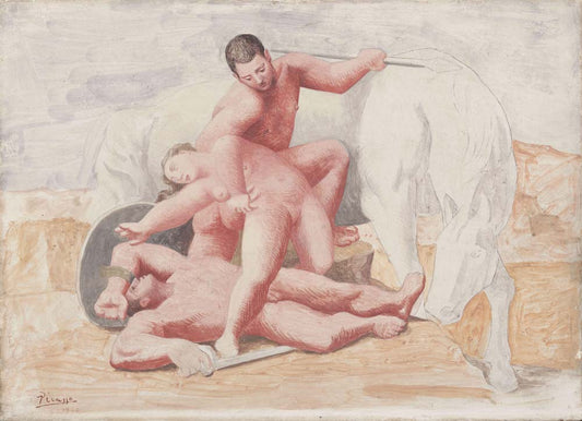 Pablo Picasso - The Rape, modernist poster print A2 poster print