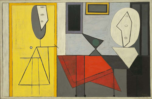 Pablo Picasso - The Studio, modernist poster print A2 poster print