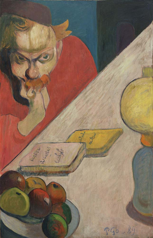 Paul Gauguin - Portrait of Jacob Meyer de Haan, modernist poster print A2 poster print