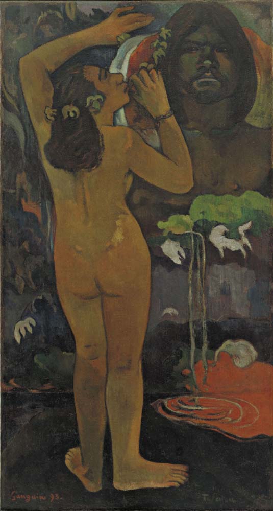 Paul Gauguin - The Moon and the Earth, modernist poster print A2 poster print