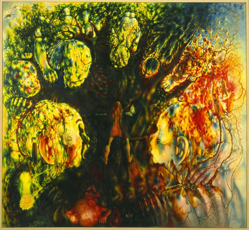 Pavel Tchelitchew - Hide-and-Seek, modernist poster print A2 poster print
