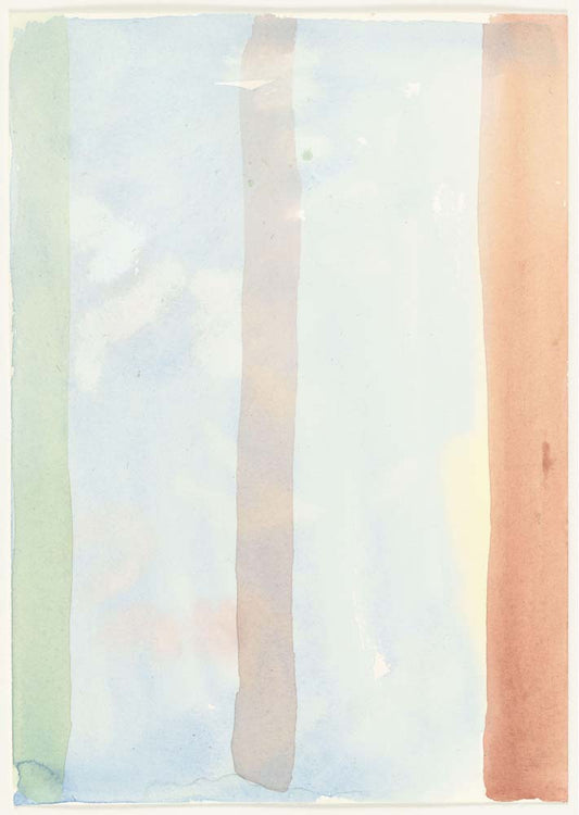 Raoul De Keyser - Forcalquier A1, modernist poster print A2 poster print