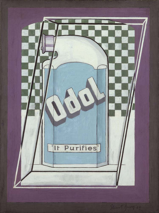 Stuart Davis - Odol, modernist poster print A2 poster print
