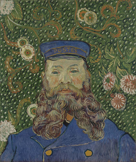 Vincent van Gogh - Portrait of Joseph Roulin, modernist poster print A2 poster print