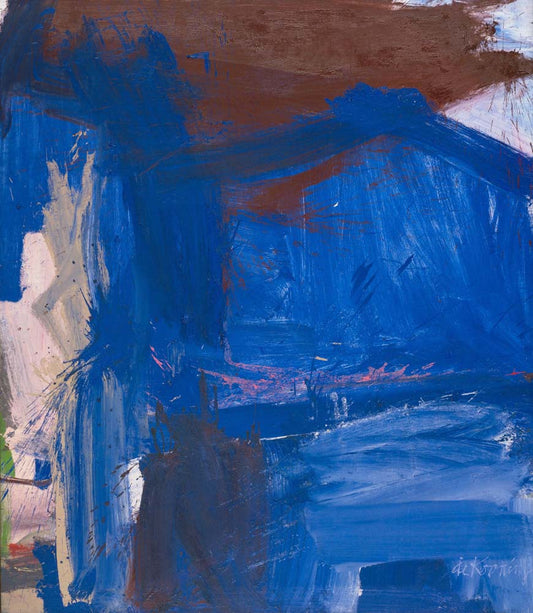 Willem de Kooning - A Tree in Naples, modernist poster print A2 poster print