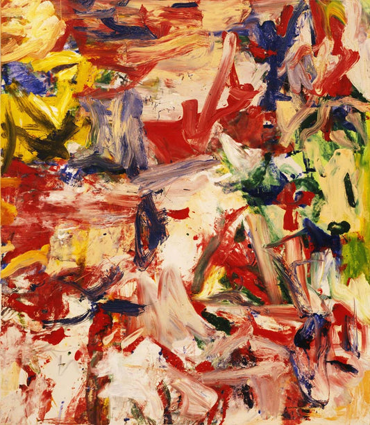 Willem de Kooning - Untitled XIX, modernist poster print A2 poster print