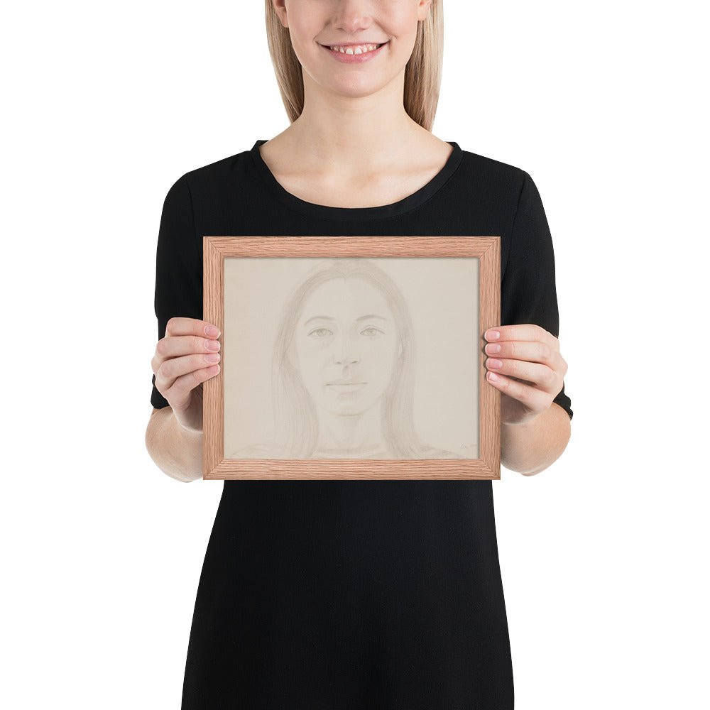 Ada by Alex Katz , Framed poster