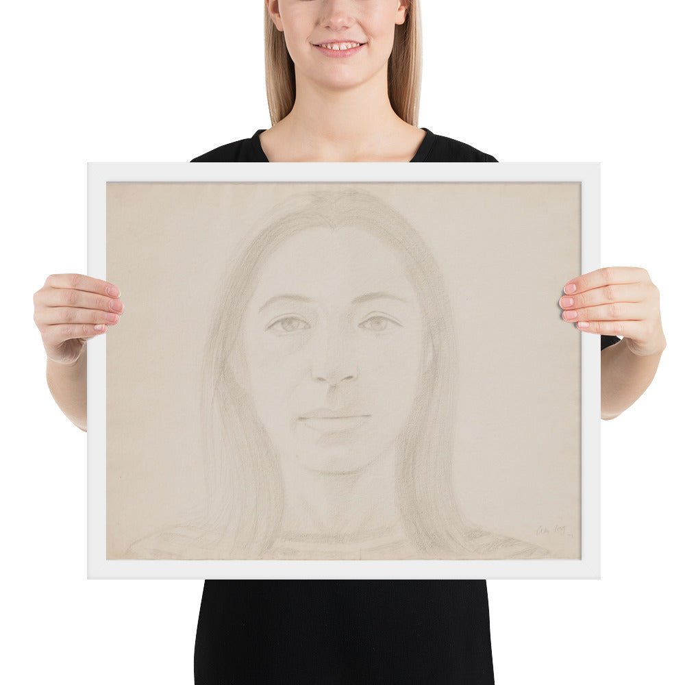 Ada by Alex Katz , Framed poster