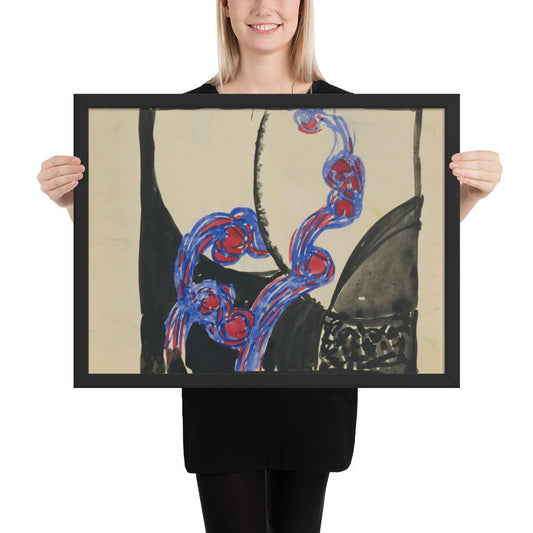 Amorpha Fugue in Two Colors by Frantisek Kupka, Framed poster