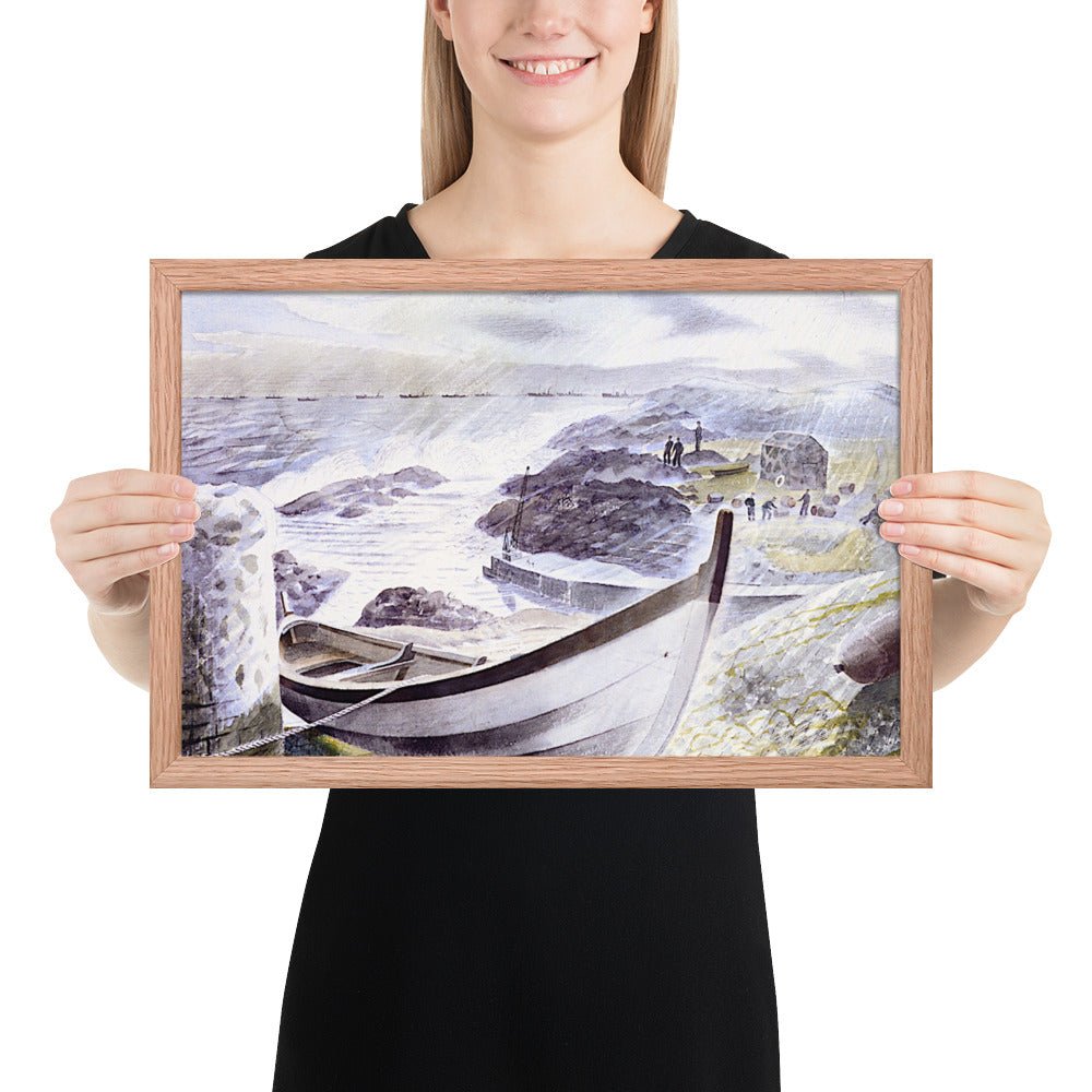 Boat and Figures in a Storm - 1942
