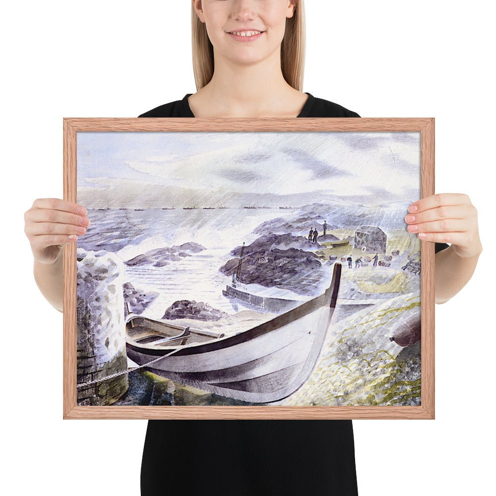 Boat and Figures in a Storm - 1942