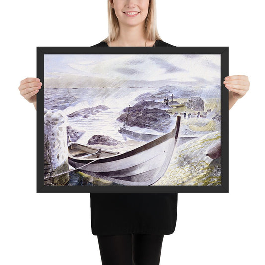 Boat and Figures in a Storm - 1942