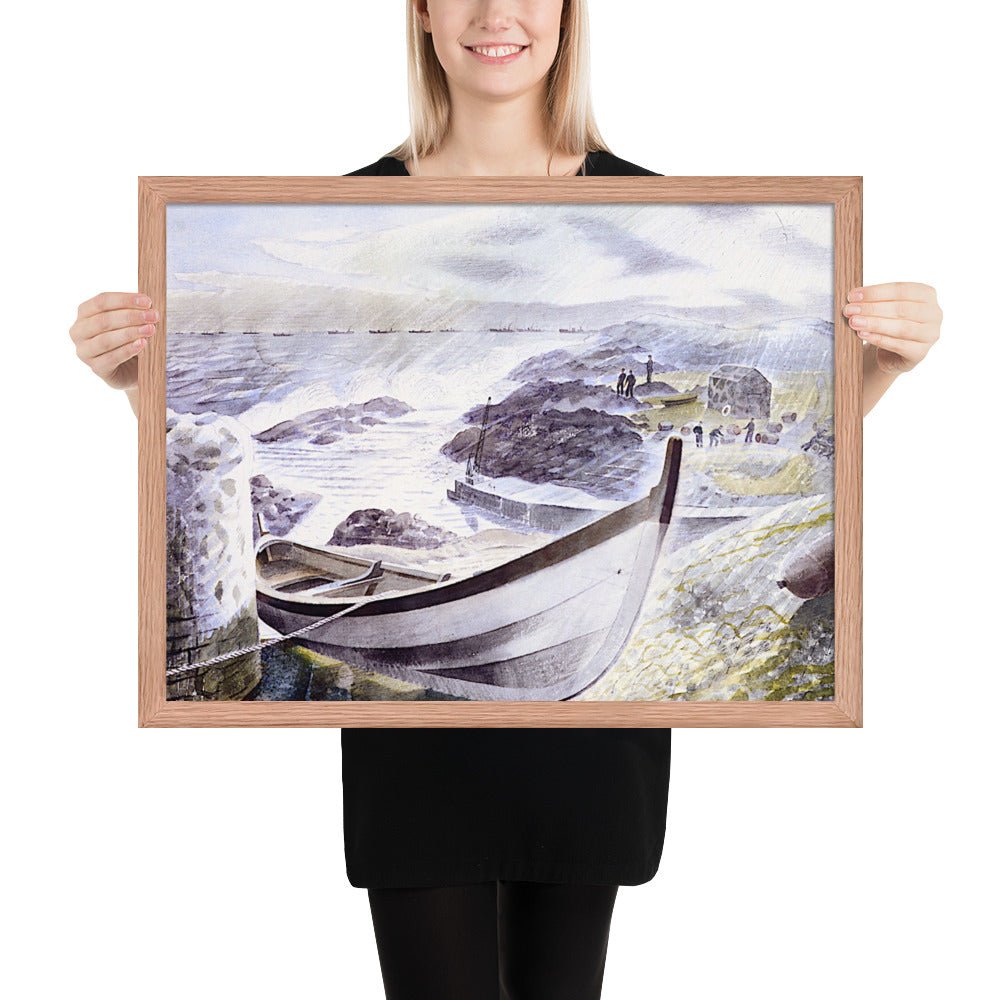 Boat and Figures in a Storm - 1942
