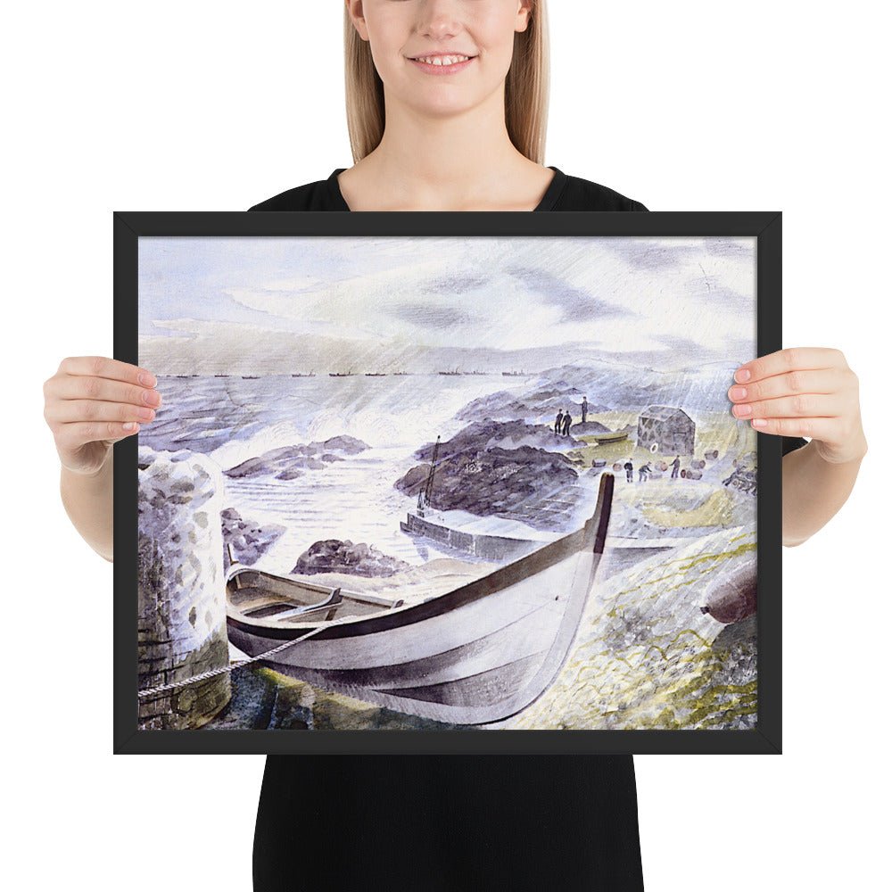 Boat and Figures in a Storm - 1942