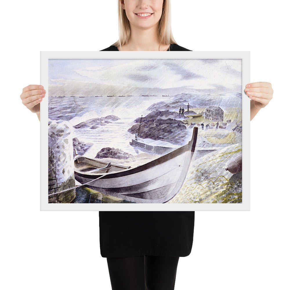 Boat and Figures in a Storm - 1942