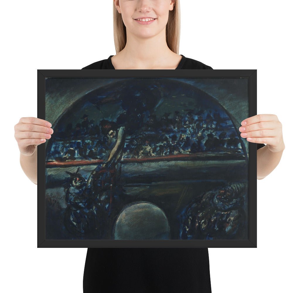 Circus Act by Georges Rouault, Framed poster
