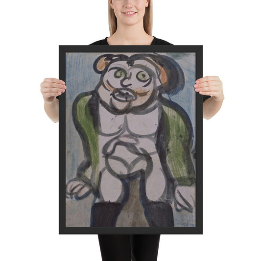 Circus Trainer by Georges Rouault, Framed poster