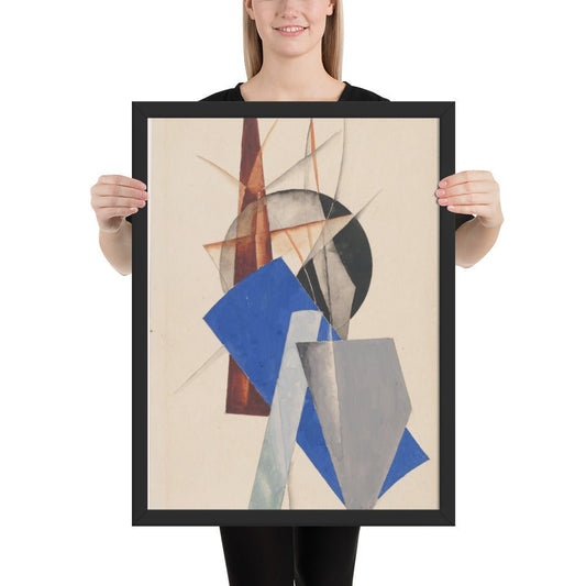 Composition by Aleksandr Rodchenko, Framed poster