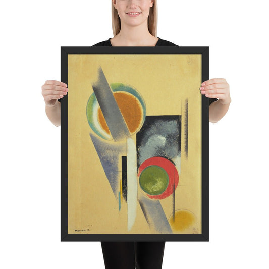 Composition by Aleksandr Rodchenko, Framed poster