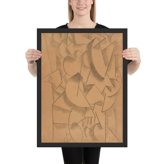 Contrast of Forms by Fernand Léger, Framed poster